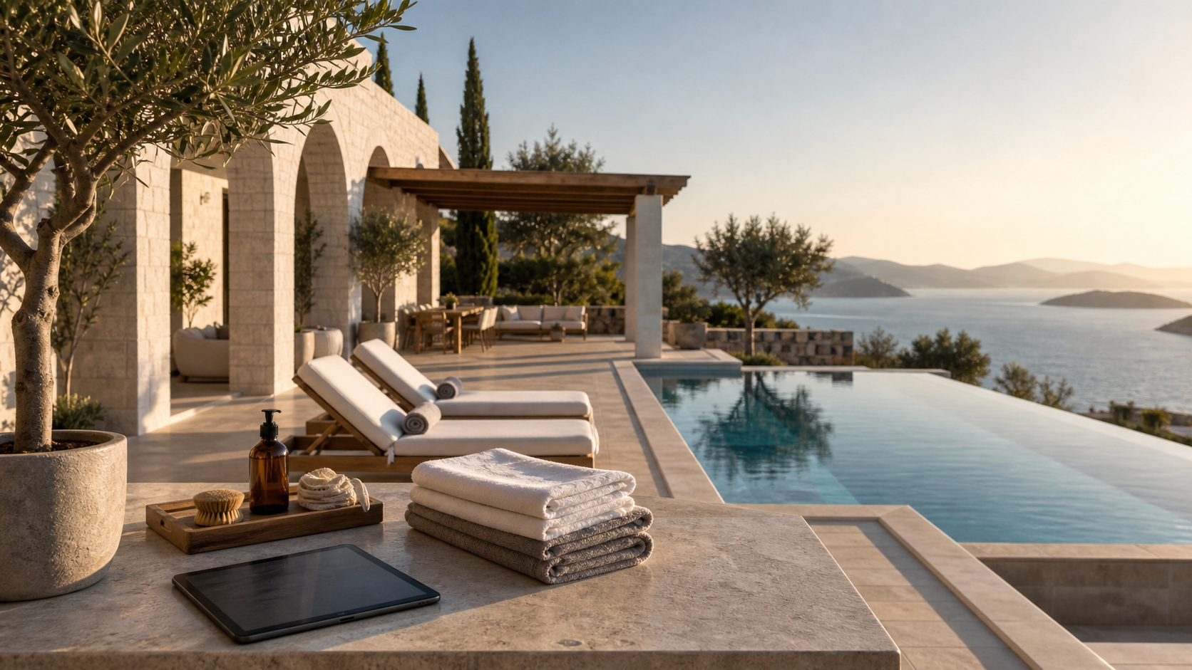 Luxury property management and hospitality-ready asset care